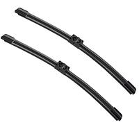 2 factory style wiper blade for BMW E90 E91 3-Series 4-Door 325xi 328i 328xi 328ixDrive 330i 330xi 335i 335xi M3 06/2006-08/2009 Front Windshield Wiper Blade Set - 24"/19" (Set of 2) Side Lock 19mm