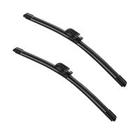 2 factory style wiper blade for for Mercedes-Benz C CLK Class CLK320 CLK500 CLK55 C230 C240 C280 C350 2003-2009 AUDI A8 S8 2004-2010 Replacement Wiper Blade - 22"/22" (Set of 2) Pinch Tab
