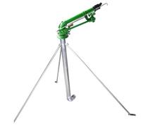2" Farm Irrigation Sprinkler, Impulse Impact Sprinkler,with Replacement Nozzle & 1.2M Rack, 360° Large-Area Watering Spray, for Farm Lawn Garden Irrigation Industrial Dust Removal. (A,1pcs)