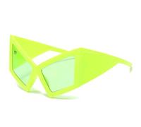 2. Fashionable Oversized Eyewear for Surfing Music Festivals UV400 Unisex Beachwear Party Accessories Sun Protections Sunglasses