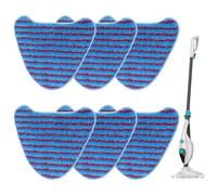 2-Fibre Pads Compatible with Vax Steam Mop S85-CM S86-SF-CC, S86-SF-C