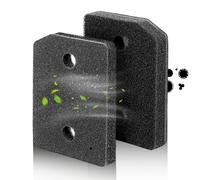 2 Filter Dryer Filters Betragen Fluff Filter Foam Filter Sponge for Miele Dryers Replacement Parts for Sponge Filter Miele Dryer, Size 207 x 157 x 30 mm Tumble Dryer Base Filter