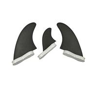 2 FINS Twin Fin Stabilizer Thuster Surfboard Fins 3pcs/4pcs A Set Performance Core Honeycomb Surf MR for Paddle Board(MR 3PCS)
