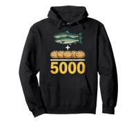 2 Fish 5 Bread Jesus Bible Fisherman Fish Fishing Christian Pullover Hoodie