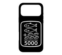 2 Fish 5 Breads Jesus Feeds 5000 Christian Bible Verse Quote Case for iPhone 17 Pro Max