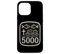 2 Fish 5 Breads Jesus Feeds 5000 Cross Christian Bible Verse Case for iPhone 13 Pro Max