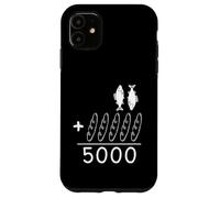 2 Fishes 5 Breads Jesus Feeds The 5000 Christian Bible Verse Case for iPhone 11