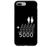 2 Fishes 5 Breads Jesus Feeds The 5000 Christian Bible Verse Case for iPhone 7 Plus/8 Plus