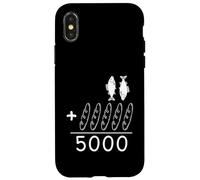 2 Fishes 5 Breads Jesus Feeds The 5000 Christian Bible Verse Case for iPhone X/XS