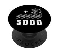 2 Fishes 5 Breads Jesus Feeds the 5000 Christian Bible Verse PopSockets Adhesive PopGrip