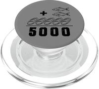 2 Fishes 5 Breads Jesus Feeds the 5000 Christian Bible Verse PopSockets PopGrip for MagSafe