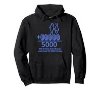2 Fishes 5 Breads Jesus Feeds The 5000 Christian Bible Verse Pullover Hoodie