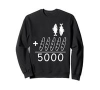 2 Fishes 5 Breads Jesus Feeds The 5000 Christian Bible Verse Sweatshirt