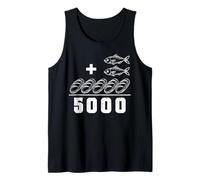 2 Fishes 5 Breads Jesus Feeds The 5000 Christian Bible Verse Tank Top