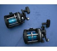 NEW RON THOMPSON 6ft 2pc 20LB-30LB BOAT ROD+CHIEFTAIN 30 MULTIPLIER REEL+LINE ON