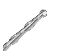 2 Flute Ball Nose End Mill - Tungsten Carbide Cutter CNC Router Bit for Precision Metal Engraving and Cutting 1pc(6x22x50)