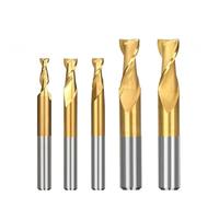 2 Flute HSS Milling Cutter Spiral End Mill for Metal Aluminum Milling Tool CNC Router Bit EndMill(12x12x26x83L)