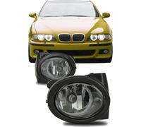2 Fog Lights SET Black Clear JOM Halogen For BMW 3 E46 5 E39 M