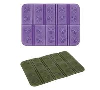 2 Folding Mats, Waterproof Foam Seat Cushions, Portable Lightweight Pads For Camping, Hiking, Picnics, Stadiums, Parks, Outdoor Activities, Green And