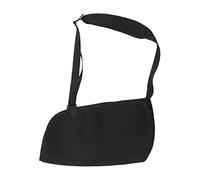 2 Fracture Elbow Support Sling Arm Wrap for Injury with Shoulder Wrist Stabilisation Elastic Arm Sling for Broken Bones and Sprain Grade Comfort (Black, One Size)