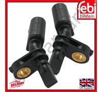 2 Front ABS Braking Sensor L and R Febi 23814 23816 For Audi Skoda VW 6Q0927803A