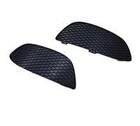 2 Front Bumper Covers Front Fog Lamp Grill Cover Bumper Fog Lamp Trim ABS Plastic Trim Avantgarde Fog Light Resilient ABS Plastic For Avantgarde High-Quality ABS Material