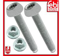 2 Front Pinch Bolt Hub Strut Nut Kits For Audi S1 S3 S4 S5 SQ5 TT 2006 to 2020
