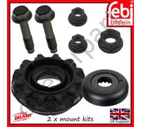 2 Front Strut Mounting Kits Ball Bearings Bolts and Nuts For VW Lupo Polo MK3