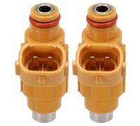 2 Fuel Injectors for Suzuki Models SV650 GSXR600 DL650 Compatible with Various Throttle Bodies