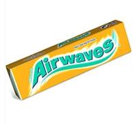 2 Full Packs of WRIGLEY'S Airwaves Chewing Gum (60 Single Packs) Melon Menthol