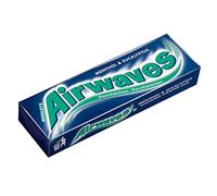 2 Full Packs of WRIGLEY'S Airwaves Chewing Gum (60 Single Packs) Menthol & Eucalyptus