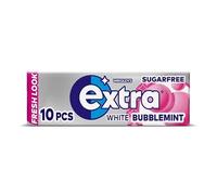 2 Full Packs of WRIGLEY'S EXTRA Chewing Gum (60 Single Packs) BUBBLEMINT