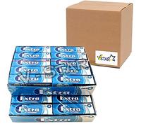 2 Full Packs of WRIGLEY'S EXTRA Chewing Gum (60 Single Packs) (Peppermint) - VSTAR