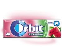 2 Full Packs of WRIGLEY'S Orbit Chewing Gum (60 Single Packs) Watermelon Helps keep Teeth Clean And Mouth Fresh