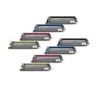 2 Full Sets Brother TN248BK & 2 x Colour Sets TN248C/M/Y Compatible StandardCapacity Toner Cartridge