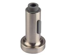 2-Function Kitchen Sink Tap Head Replacement - Pull Out Sprayer Head for Kitchen Faucet, Kitchen Tap Nozzle Replacement Part, Male G 1/2(Brushed Nickel)