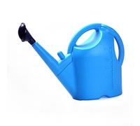 2 Gallon 5L Plastic Watering Can with Adjustable Long Spout for Garden and Patio Use with Ergonomic Handle and Stable Water Flow (blue)