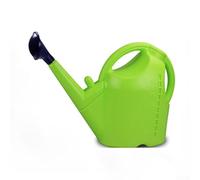 2 Gallon 5L Plastic Watering Can with Adjustable Long Spout for Garden and Patio Use with Ergonomic Handle and Stable Water Flow (green)