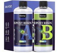 2 Gallon Epoxy Resin Kit Casting and Coating for River Table Tops, Art Resin,Jewelry Projects, DIY,Tumblers, Molds, 10×8oz Clear Measuring Cup and More
