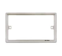 B&G Spacer BG 818 – 2-Gang White Round-Edge Double Rectangular 10mm