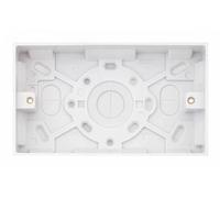 2 GANG 32MM DEEP SURFACE PATTRESS BACK BOX LG8288-32