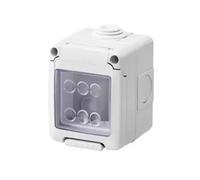 2 Gang Module Waterproof Enclosure IP55 Combi GEWISS GW27042