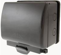 2 GANG WEATHEPROOF 13A DP SW SOCKET IP66 OA036AG (CLICK) Qty X 1