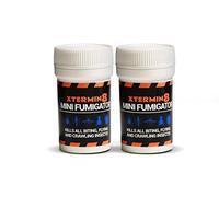 2 Garden Building Permethrin Smoke Generators Fumigator bomb Xtermin8ProB - whitefly mealybug spider mite killer
