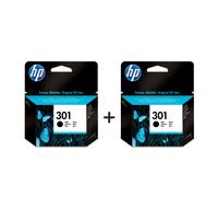 2 Genuine HP 301 Ink Cartridges Black For HP Envy 5530 4500 5532 2540 CH561EE