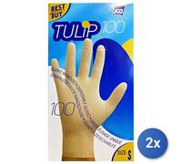 2 Gloves 100 Pieces Latex Tulip S Sensitive