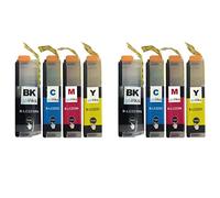 2 Go Inks Set of 4 Cartridges to replace Brother LC223 Compatible/non-OEM for Brother DCP and MFC Printers (8 Inks),Black, Cyan, Magenta,Yellow