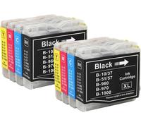 2 Go Inks Set of 4 Ink Cartridges to replace Brother LC970 and LC1000 Compatibl