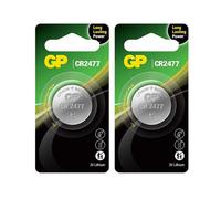 2 Gp Cr2477 Lithium Battery Button Cell 1Bl Button Blister 3V China Exp 2034