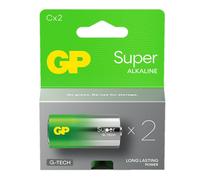 2 Gp Super C Alkaline Battery 14A Lr14 1.5V Without Mercury And Cadmium Exp 20